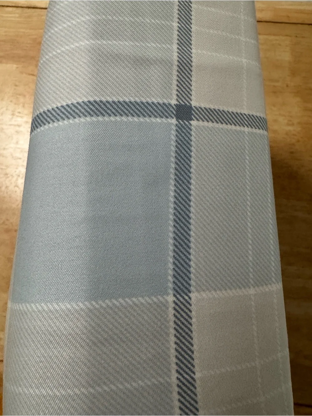 NWT Cuddl Duds King Microfiber Sheet Set Plaid Blue White Soft & Cozy New